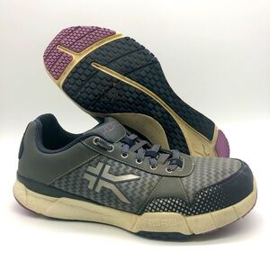 Kuru Shoes Women's 11.5 Wide Gray Quantum Mesh Athletic Running Sneakers